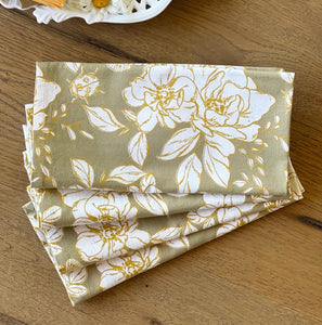 Moss Ladybug Set/4 Napkin