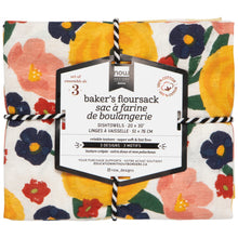 Load image into Gallery viewer, Full Bloom S/3 Floursack Tea Towels
