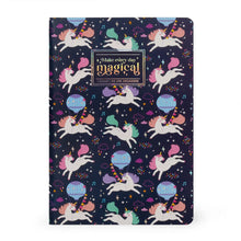 Load image into Gallery viewer, Unicorn Stitched Spine Notebook
