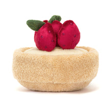 Load image into Gallery viewer, Jellycat Amuseables Fleurette Strawberry Tarte
