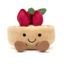 Load image into Gallery viewer, Jellycat Amuseables Fleurette Strawberry Tarte
