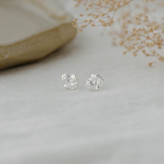Alanis Stud - Silver Plated