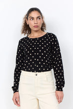 Load image into Gallery viewer, Polka Dot Cardi - Black (Soya Concept)
