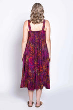 Load image into Gallery viewer, Shauna Dress - Pink Tropics (Blue Sky)
