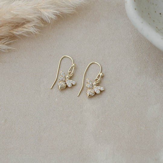 Bee Yourself Earring - Gold Plated