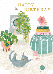 Best Friend Ever Birthday Card