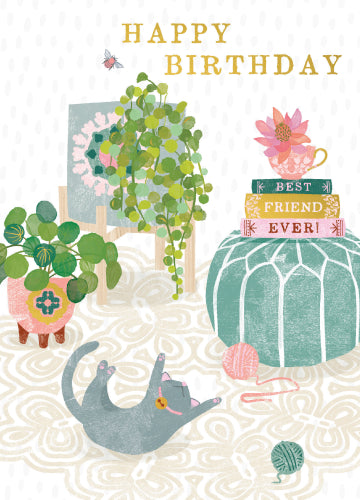 Best Friend Ever Birthday Card