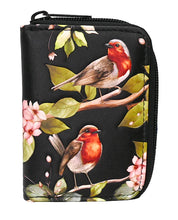 Load image into Gallery viewer, Round of Robins Change Purse - Black (Shagwear)
