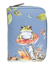 Load image into Gallery viewer, Frog Forest Change Purse
