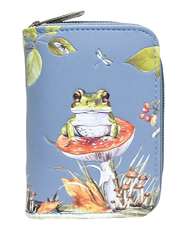 Frog Forest Change Purse
