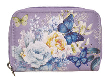 Load image into Gallery viewer, Floral Butterfly Change Purse - Mauve
