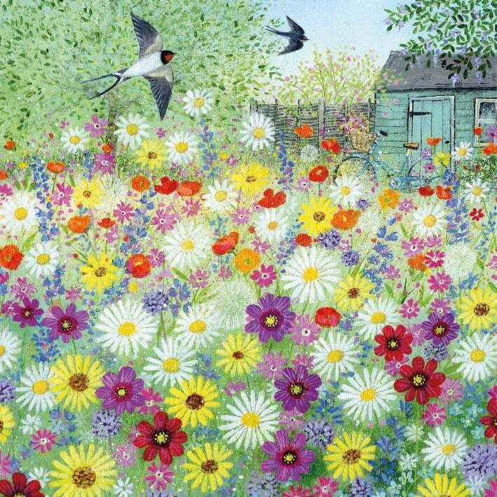 Flower Garden Card