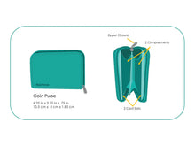 Load image into Gallery viewer, Round of Robins Change Purse - Black (Shagwear)
