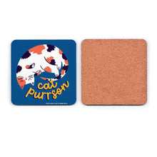 Load image into Gallery viewer, Cat Purrson Coaster

