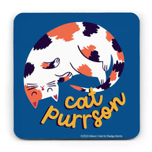 Load image into Gallery viewer, Cat Purrson Coaster
