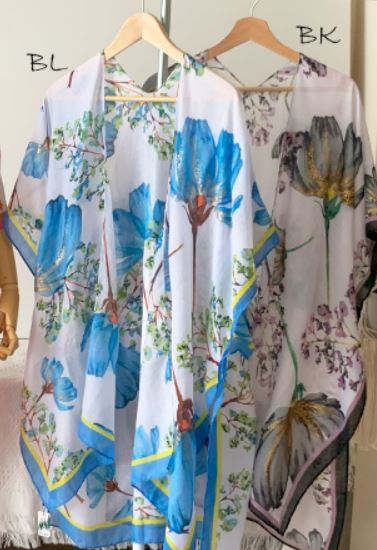 Floral Lilacs Cover Up