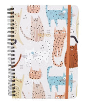 Load image into Gallery viewer, Cats Spiral Notebook
