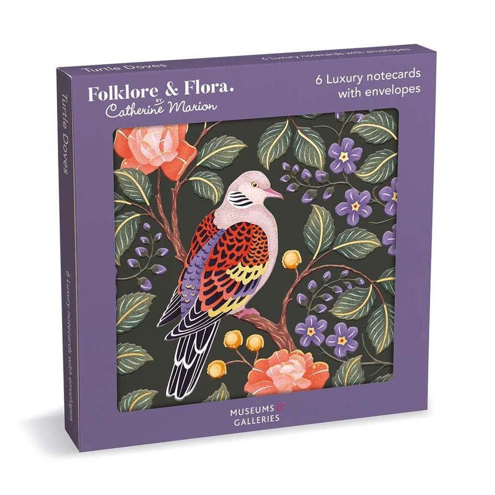 Turtle Dove Luxury Notecard Set/6