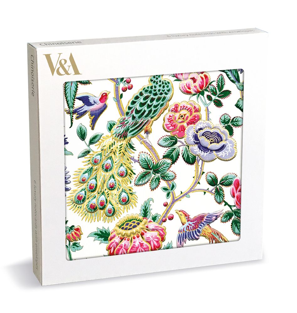 Chinoiserie Luxury Notecards Set/6