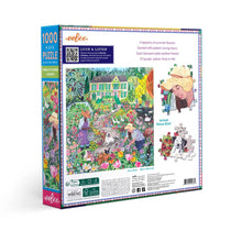 Load image into Gallery viewer, French Flower Garden 1000pc Puzzle
