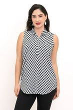 Load image into Gallery viewer, Hula Tank - Gingham (Blue Sky)

