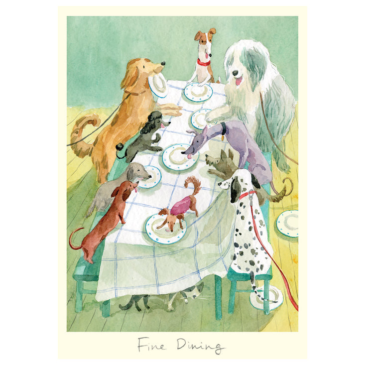 Fine Dining Two Bad Mice Card