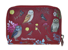 Load image into Gallery viewer, Wild Birds Coin Pouch - Red
