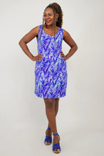 Load image into Gallery viewer, Felicia Dress - Palma (Blue  Sky)
