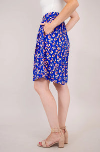 Betty Shorts - Rushelle Floral (Blue Sky)
