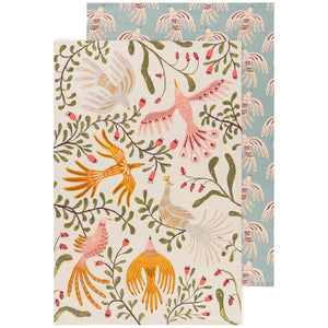 Plume Set/2 Tea Towels