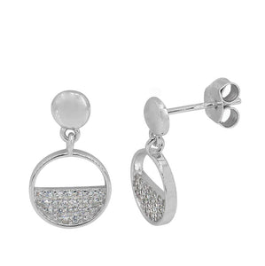Mini Circles on Post Earrings