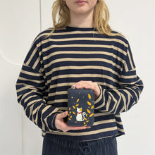 Load image into Gallery viewer, ESPE Moonlit Cat Zip Small Wallet - Blue

