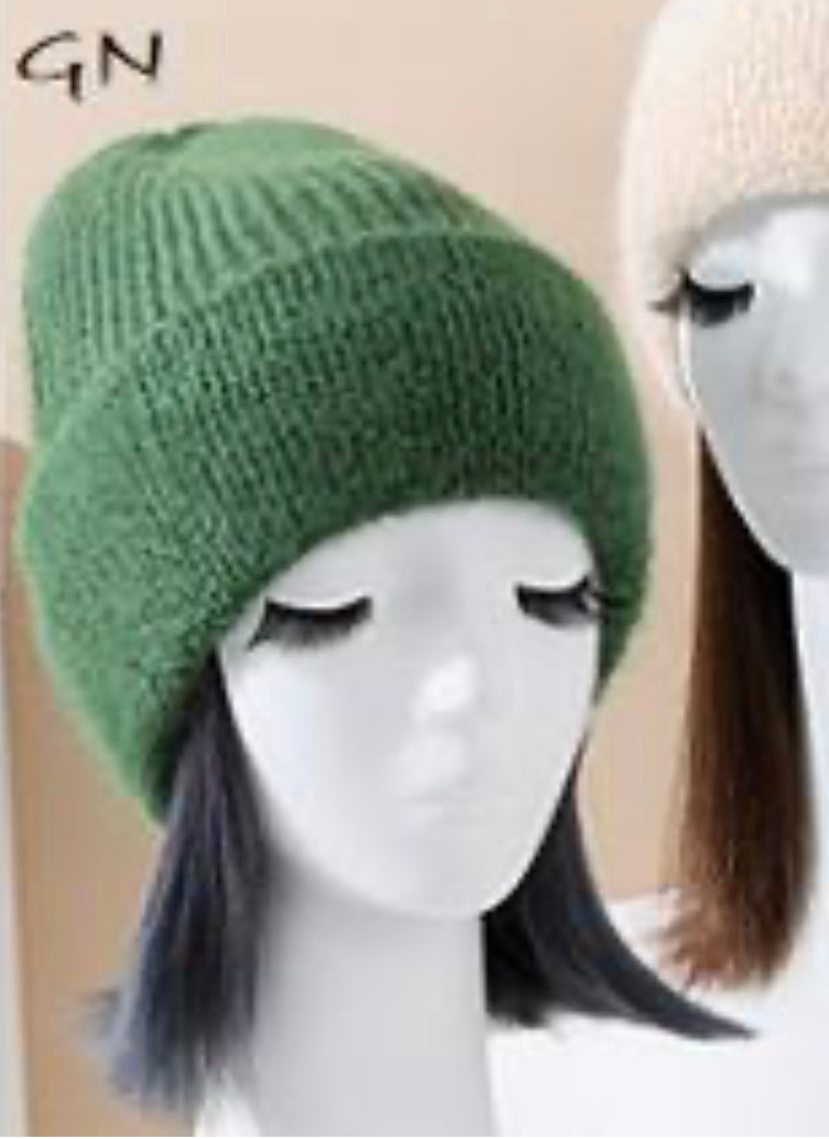 Plush Cuff Toque - Green