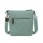 Load image into Gallery viewer, Canvas Front Buckle Crossbody - Turquoise (davan)
