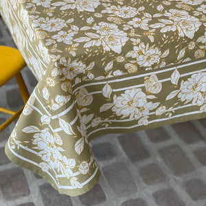 60x90 Moss Ladybug Tablecloth