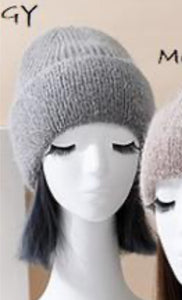 Plush Cuff Toque - Grey