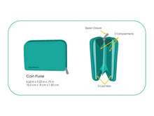 Load image into Gallery viewer, Dragonfly Meadow Change Purse
