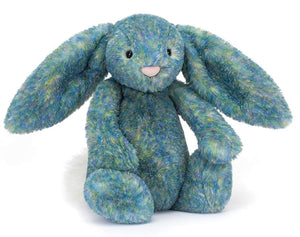 Bashful Luxe Bunny - Azure Jellycat