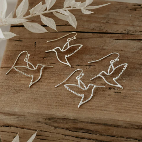 Flutter Hummingbird Earrings