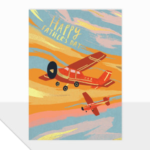 Aeroplane Happy Father's Day Card
