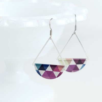 Hex Mix Dangle Earrings - Giftologie