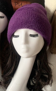 Fuzzy Toque - Purple