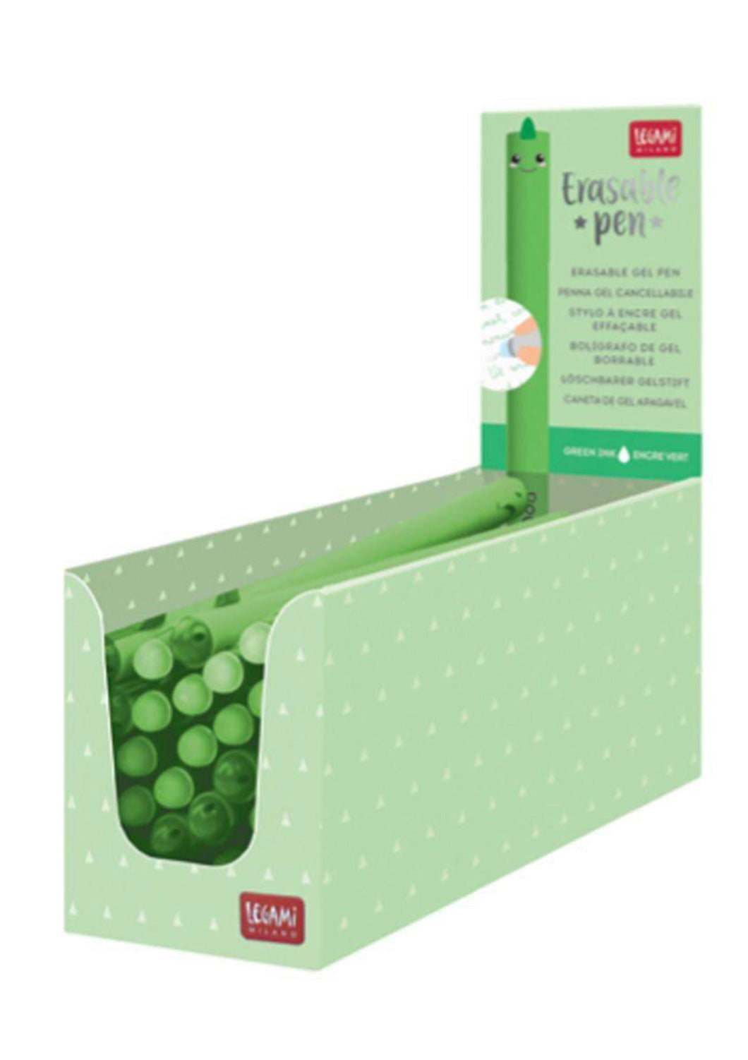 Dinosaur Erasable Pen - Green Ink