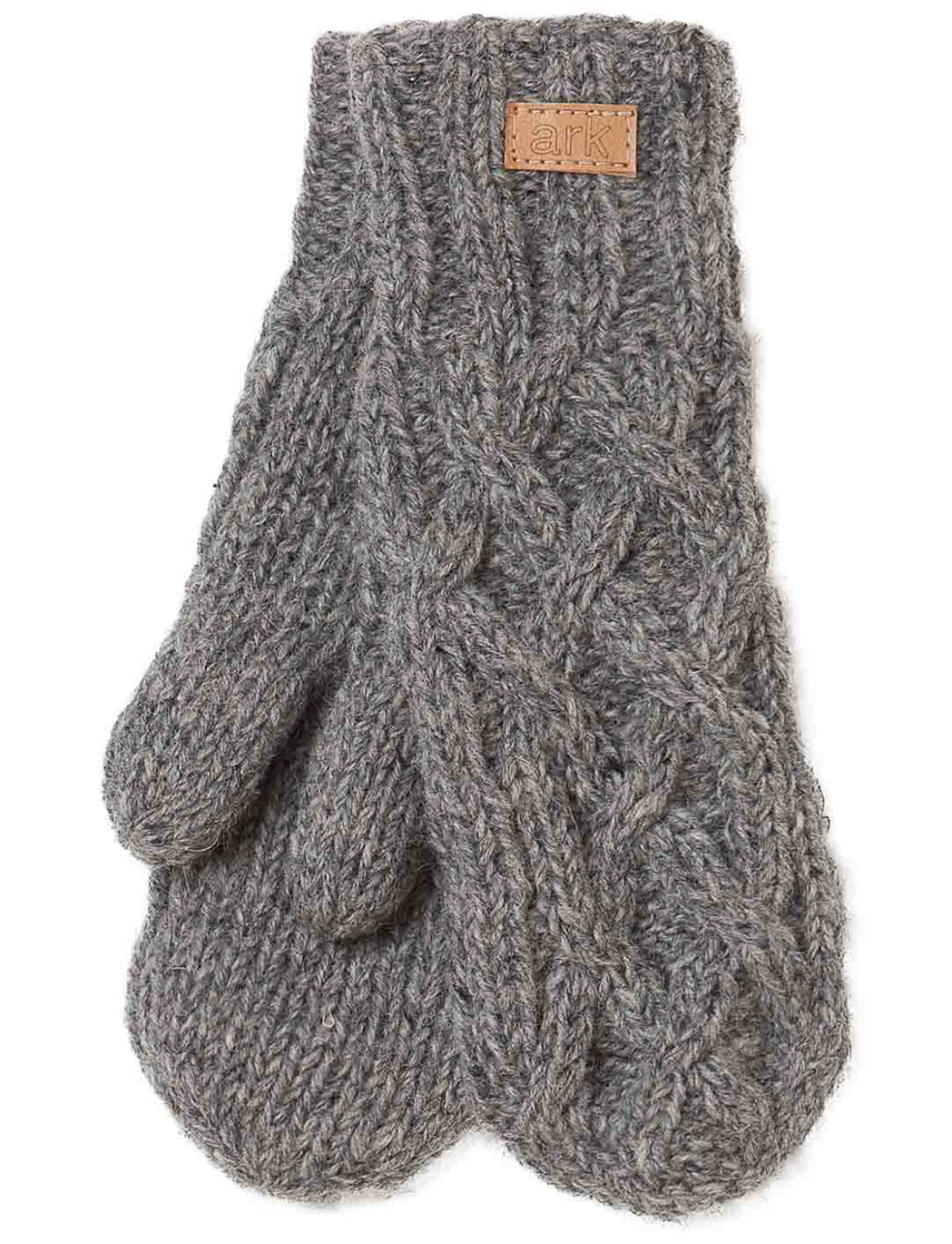 Freya Mittens - Grey