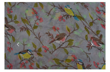 Load image into Gallery viewer, Birds &amp; Branches Scarf - Grey
