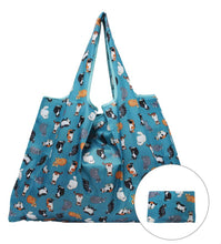 Load image into Gallery viewer, Naughty Cat Envelope Shopper - Deep Teal
