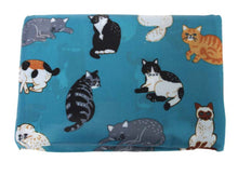 Load image into Gallery viewer, Naughty Cat Envelope Shopper - Deep Teal
