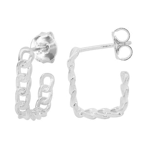 Rectangle Chain Hoop on post
