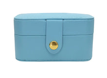 Load image into Gallery viewer, Turquoise Travel Jewelry Box - mini
