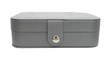 Load image into Gallery viewer, Grey Travel Jewelry Box - Medium
